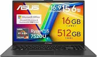 ★ASUS ノートPC E1504FA-R5165WSBLE4 ASUS E1504FA-R5165WSBLE4 ノートパソコン Vivobook Go 15